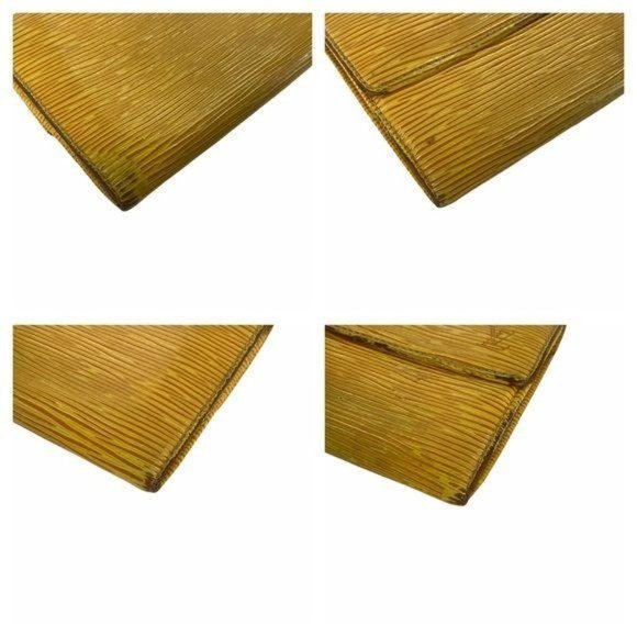 Authentic Louis Vuitton Wallet Long Portefeiulle Sarah Epi Yellow LV Vintage - Picture 9 of 12